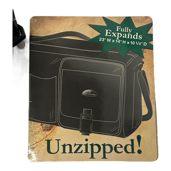 Samsonite Royal Traveller Two In One Expandable Day To Duffle Bag Carry On NWT - Picture 3 of 14